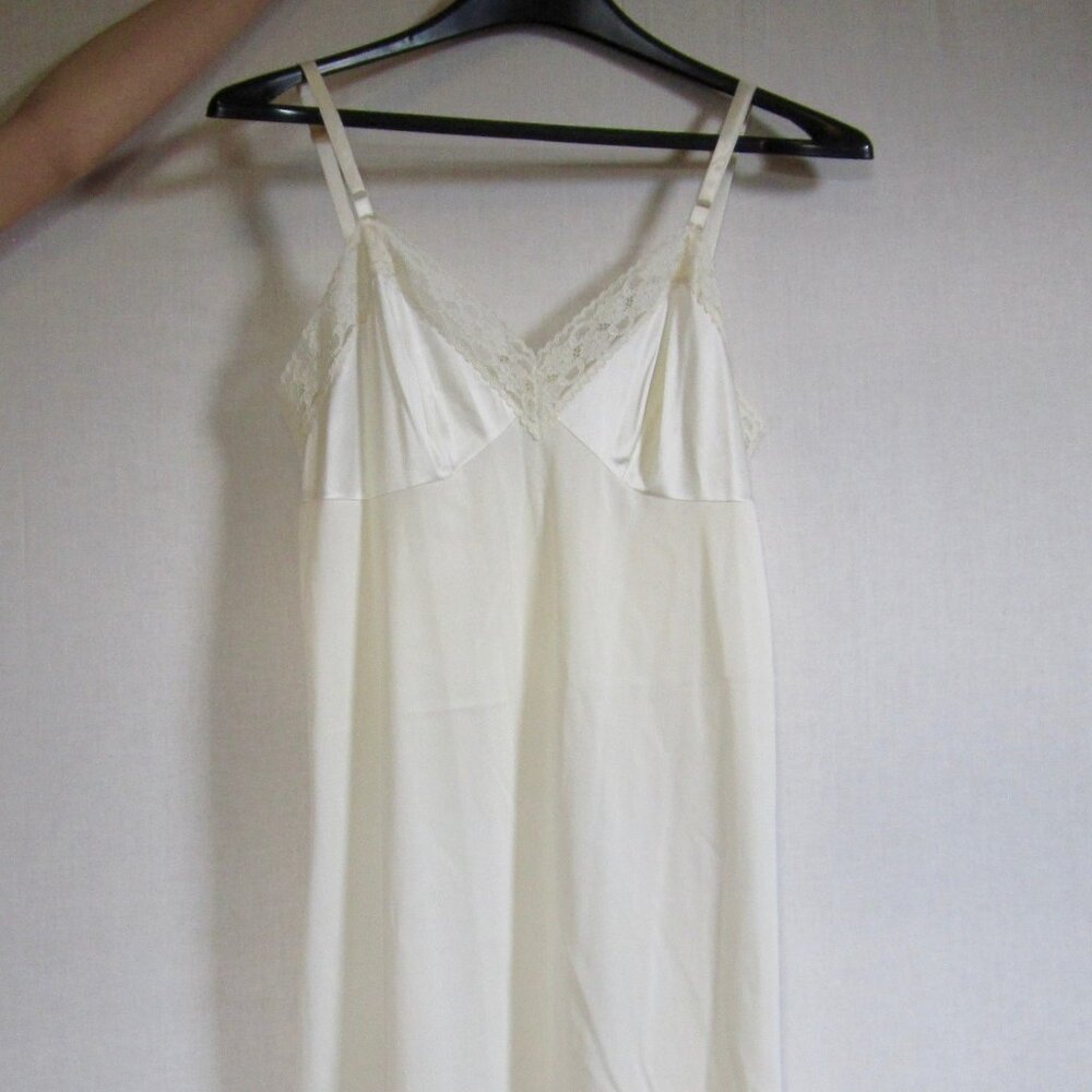 Vintage Long White Slip